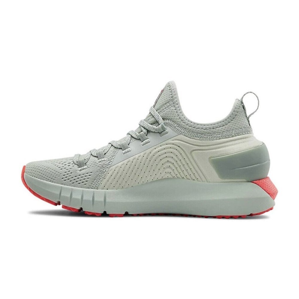 Under Armour Women Ua Charged Stunner 6.5, Atlas Green (305)/Beta Red Size 10.5